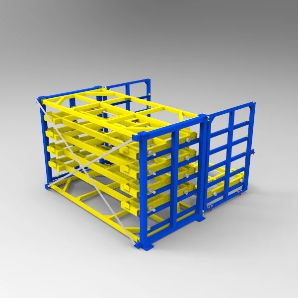 5 Level Sheet Metal Rack