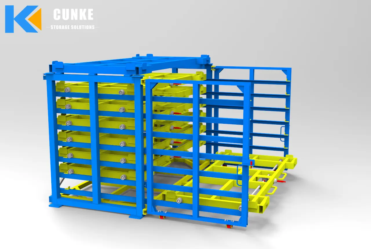 Roll-Out Plate Storage Rack best